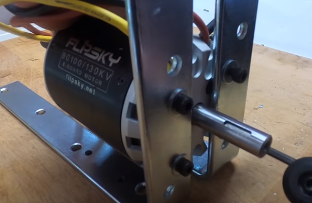 diy mini e bike mount motor