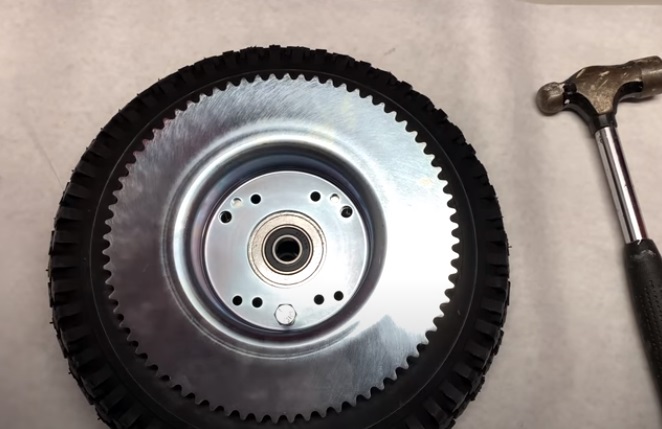 diy mini elec bike drive wheel