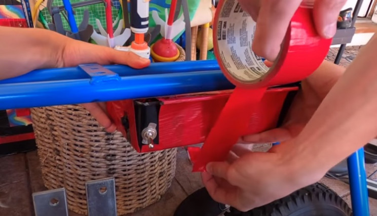 diy e bike elecs duct tape