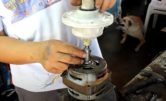 diy washing machine to ceiling fan parts