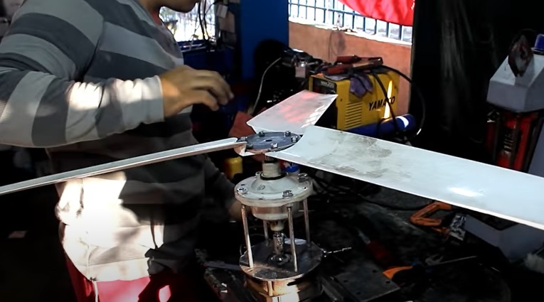 washing machine to fan moutn blade hub
