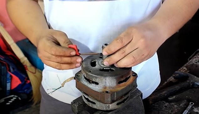 diy washing machine to ceiling fan sleeve