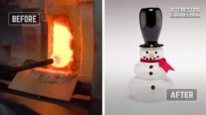 Watch This Artist Make Amazing Glass Sculptures