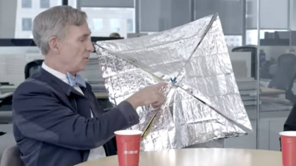 Bill Nye Explains the Science Behind The Solar Sails That Could Revolutionize Space Travel