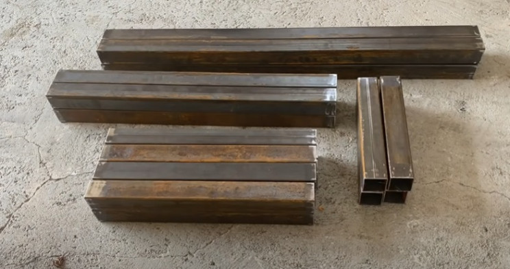 diy workbench cut tubing