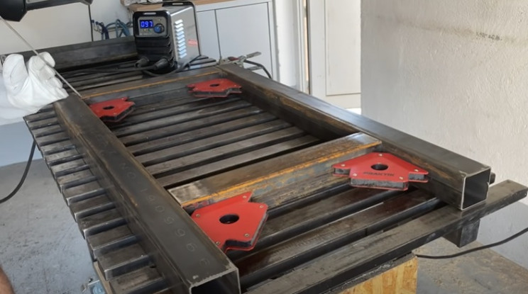 diy workbench weld