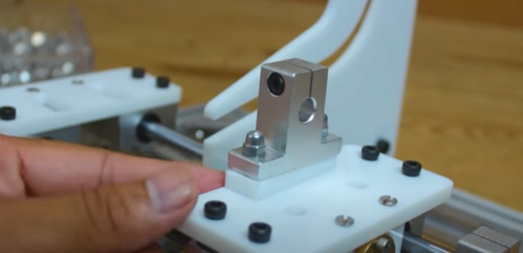 arduino bobbin winder frame