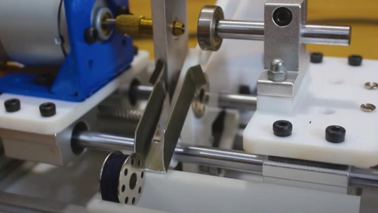 bobbin winder chute