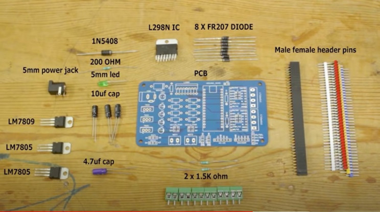 diy paper cutter electrical components