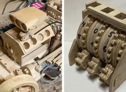 Student Builds Functioning Wooden Odometer for Model Car