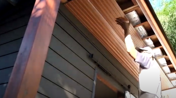 diy garden shed soffits