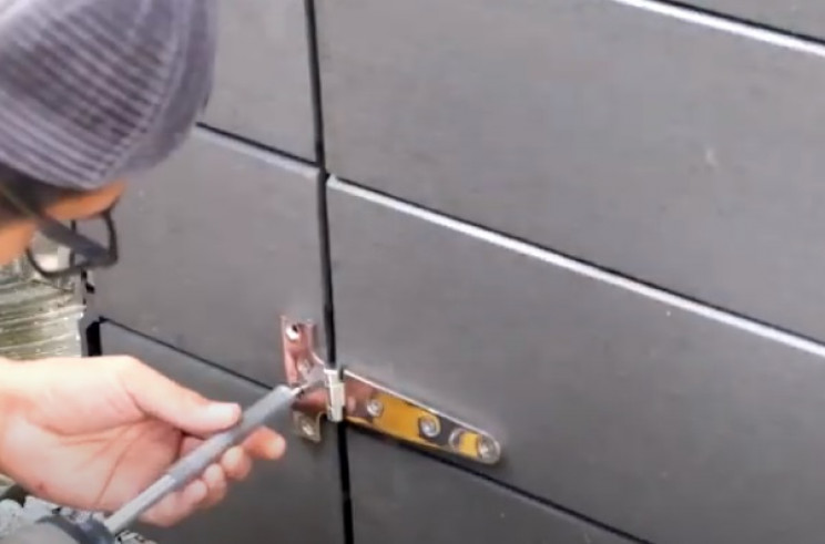 diy garden shed hinges