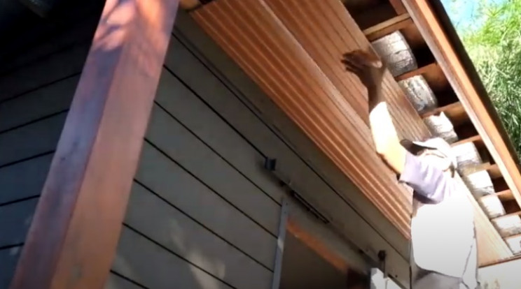 diy garden shed soffits