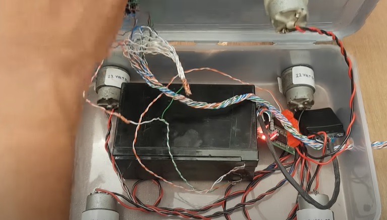 diy missile launcher complete wiring
