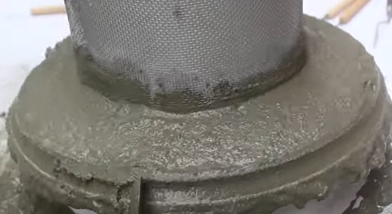 diy pipe fountain base