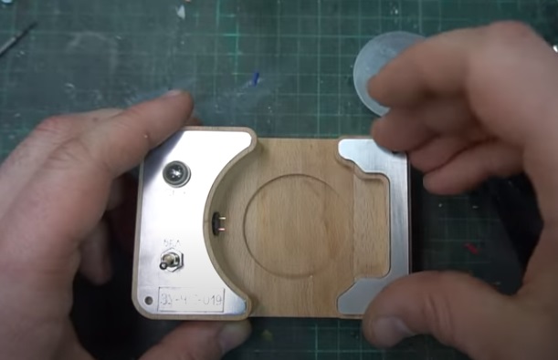 diy watch and dosimeter charging dock