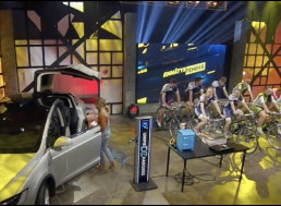 Cyclists Charged Tesla Model X With Raw Human Power