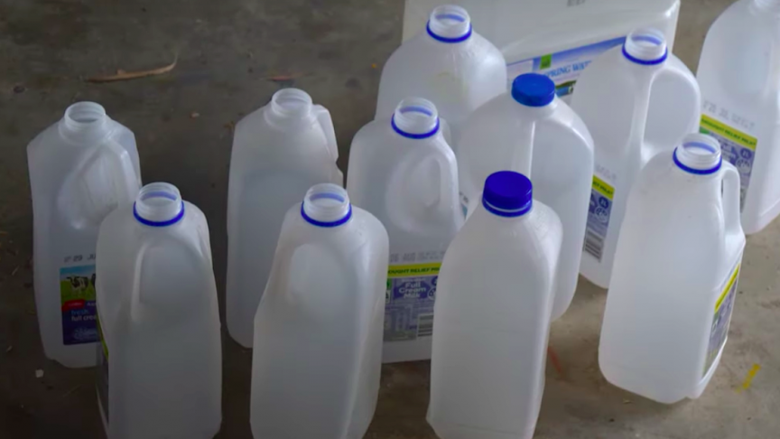 Upcycling at Its Best: Turning an Old Milk Bottle into Kitchen Materials