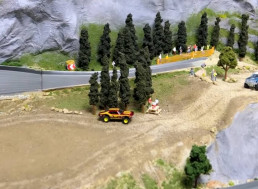 This Toy Car Race Track Rally Is Filmed as if It Were a Real Event
