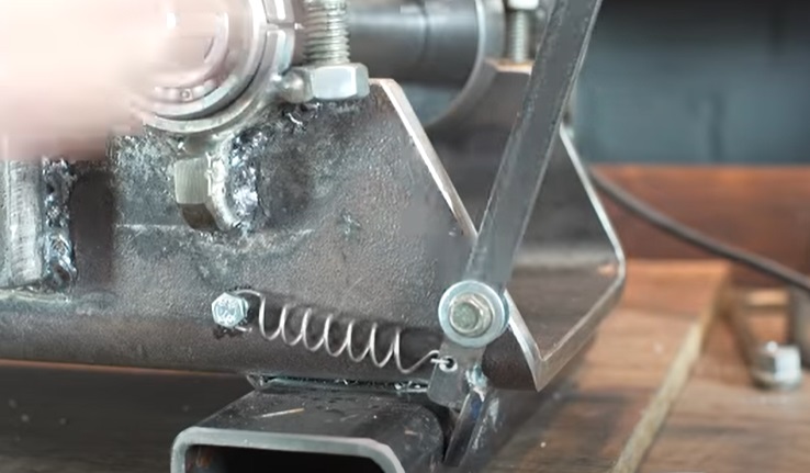 diy pipe bender machine lever