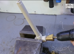 Turning PVC Fittings Into an Extension Cord Reel