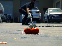 Guy Tests Out How Dangerous a Steel Whip Truly Is