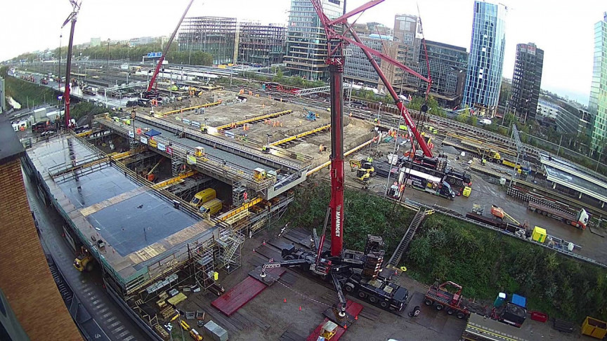 Watch the Timelapse Video of Construction Workers in Amsterdam Building a Road Tunnel in 3 Days