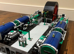 LEGO Genius Builds Scale Replica of Steam Engine From 1907