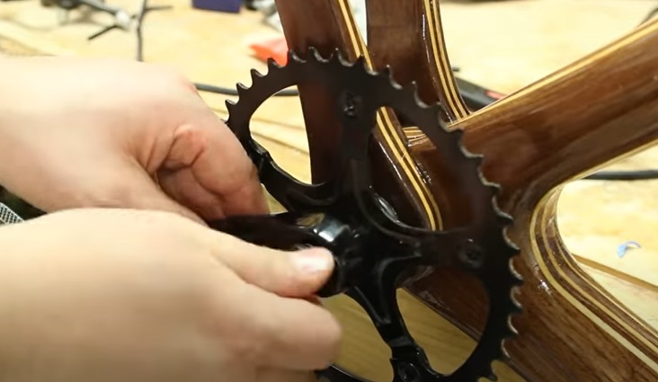 diy wooden bike chainrings