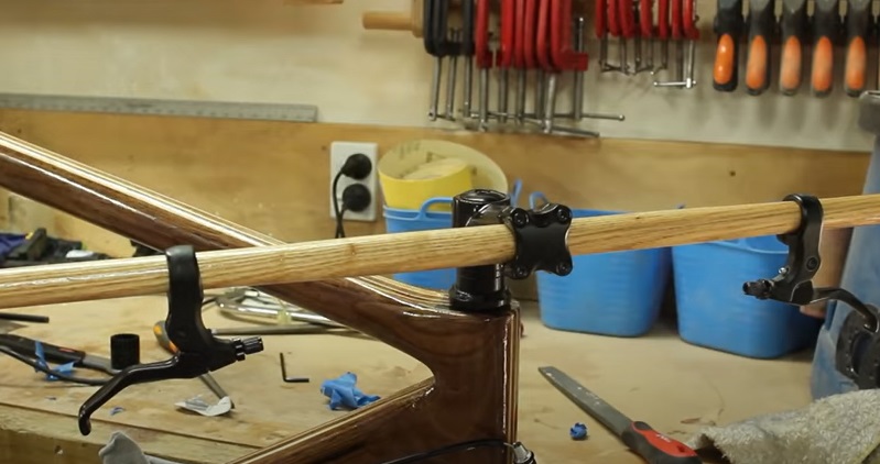 diy wooden bikes complete handlebars