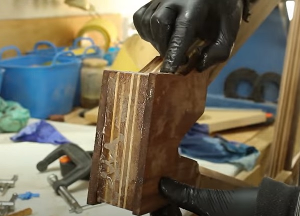 diy wooden bike headtube thicken