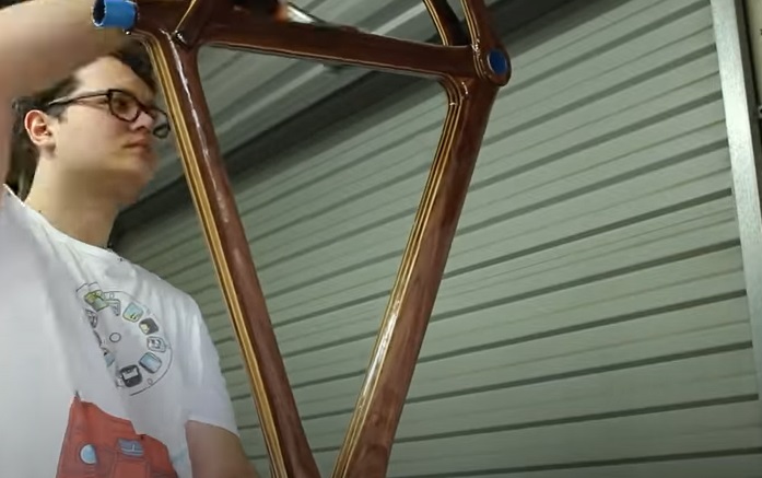 diy wooden bike poly coat