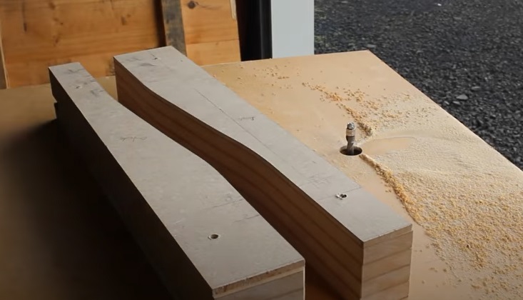 diy wooden bike stays molds