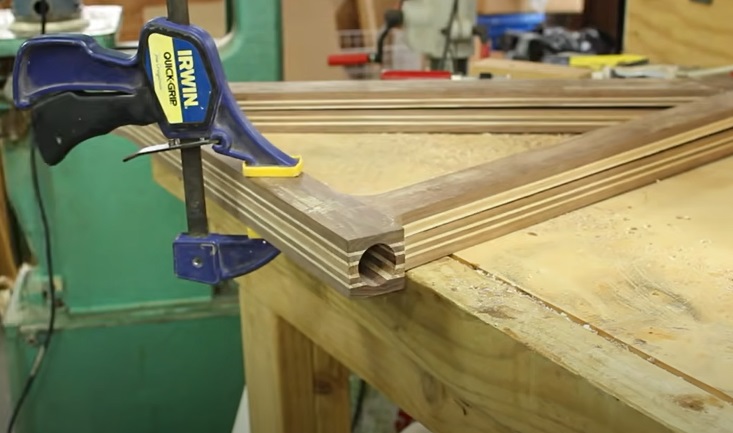 diy wooden bike core seat holder