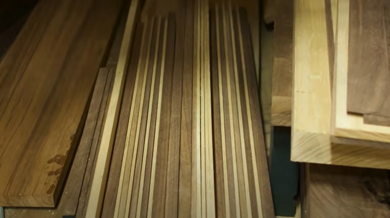 diy wooden bike wooden strips
