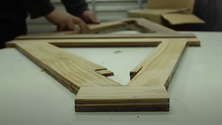 diy wooden bike frame
