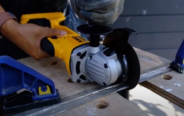 diy drop box hinge cut