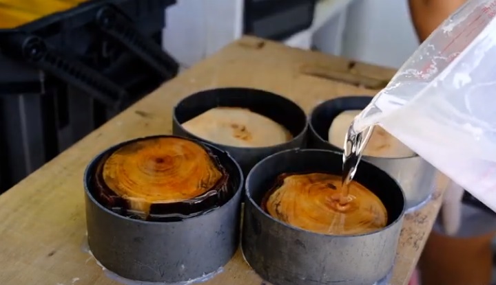 diy drop box feet