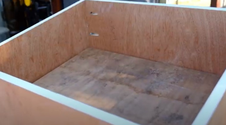 diy drop box trap door