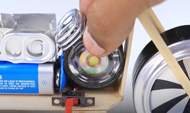 diy toy bike mock engine