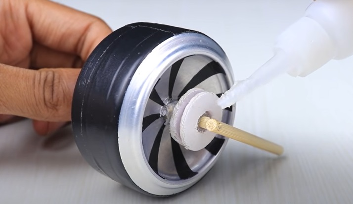 diy toy bike wheel mount
