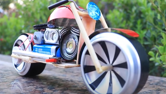 diy toy bike complete