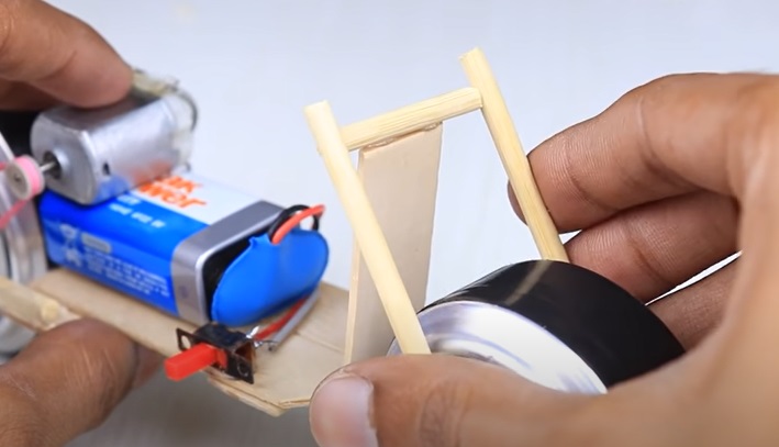 diy toy bike front wheel