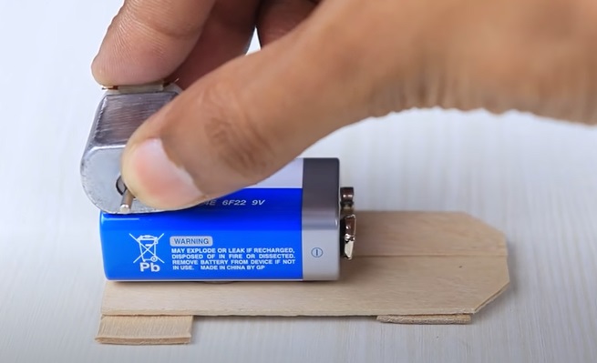 diy toy bike glue motor