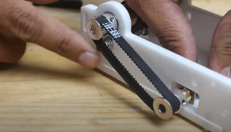 motorized notepad drivebelt