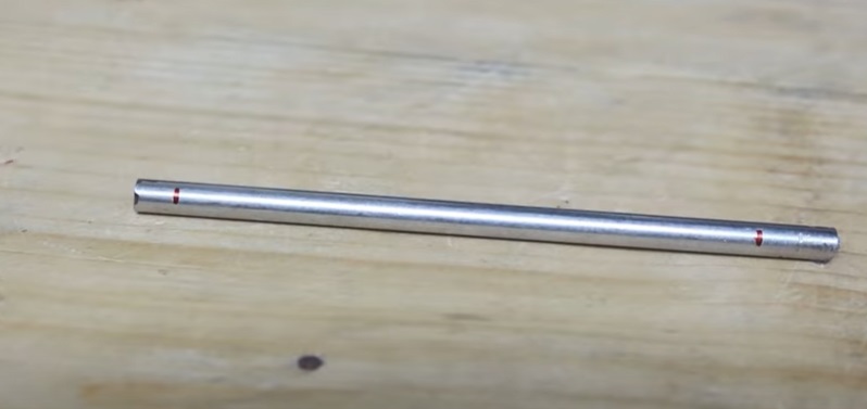 motorized notepad steel rod