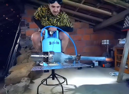 Mad Scientist Builds Jet-Powered Office Chair