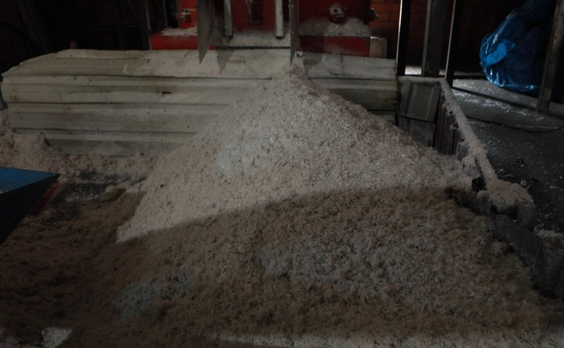 recycling trash plastic powder