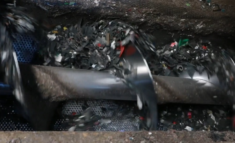 trash recycling screw