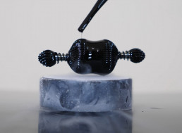 What Happens When a Superconductor Meets Ferromagnetic Fluid